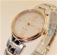 Armbanduhr Citizen Dame Citizen Lady in Stahl EM0024-51W - EM0024-51W